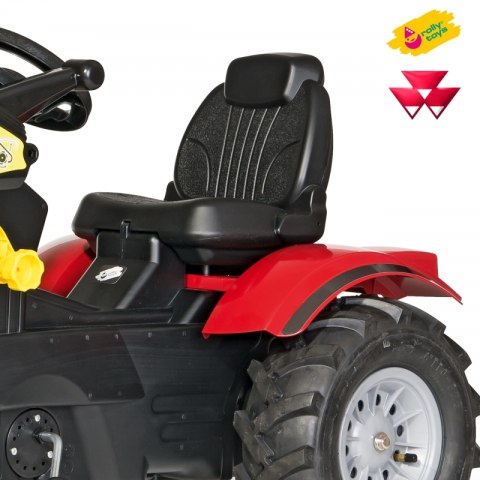 Rolly Toys rollyFarmtrac MASSEY FERGUSON Traktor na pedały z łyżką Pompowane koła