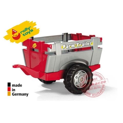 Rolly Toys rollyJunior Traktor na Pedały Przyczepa Łyżka