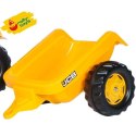 Rolly Toys rollyKid Traktor na pedały JCB z przyczepką 2-5 Lat