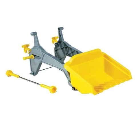 Rolly Toys rollyKid-X Traktor na Pedały czerwony z Łyżką i Przyczepą STEYR Czerwony