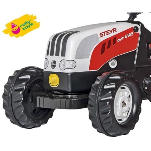 Rolly Toys rollyKid Steyr 6165 CVT Traktor na Pedały z Przyczepą Steyr