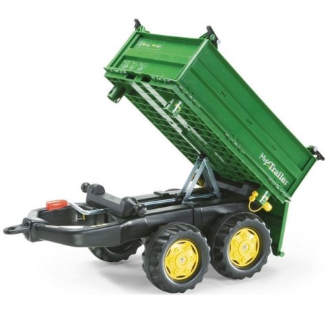 Rolly Toys Przyczepa wywrotka RollyMega Trailer Zielona