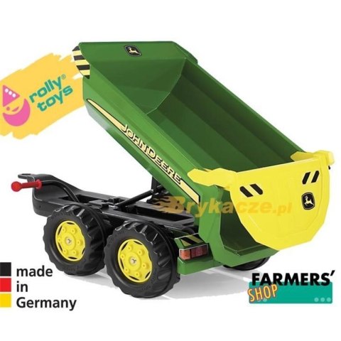 Rolly Toys rollyHalfpipe John Deere Przyczepa wywrotka