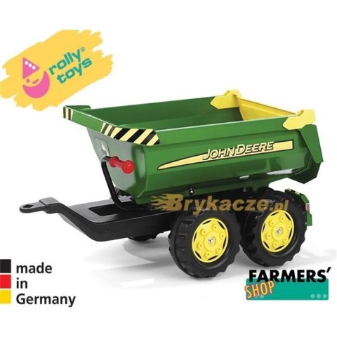 Rolly Toys rollyHalfpipe John Deere Przyczepa wywrotka