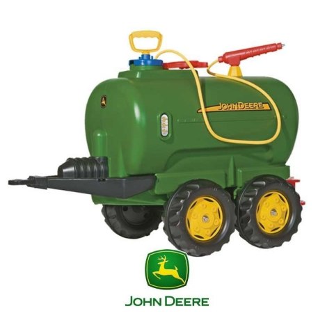 Rolly Toys rollyTanker John Deere cysterna dwuosiowa + pompka