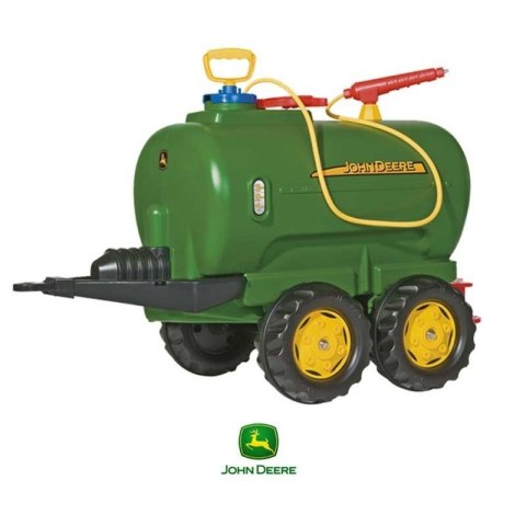 Rolly Toys rollyTanker John Deere cysterna dwuosiowa + pompka