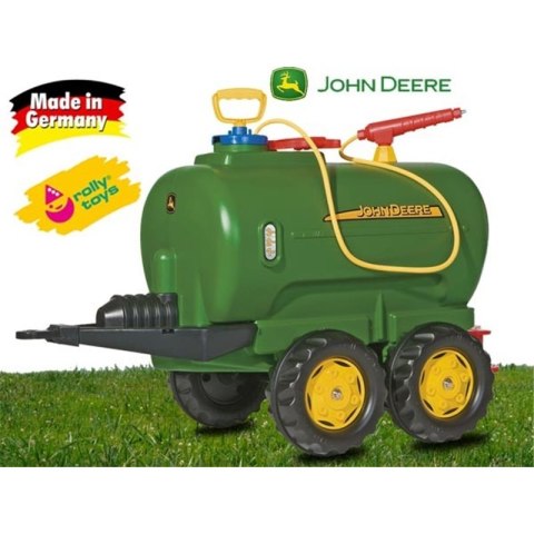 Rolly Toys rollyTanker John Deere cysterna dwuosiowa + pompka