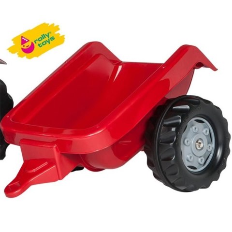 Rolly Toys rollyKid Case 1170 CVX Traktor na Pedały z Przyczepką Case Czerwony