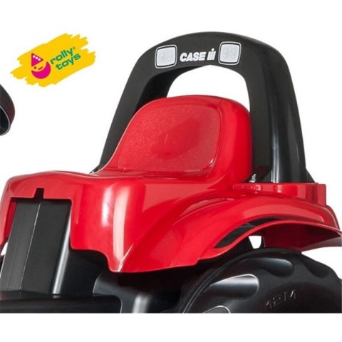 Rolly Toys rollyKid Case 1170 CVX Traktor na Pedały z Przyczepką Case Czerwony