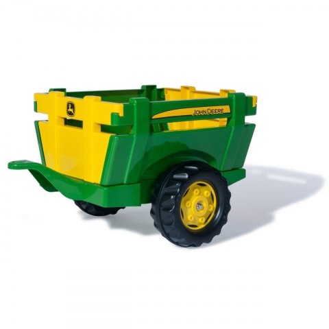 Traktor na pedały rollyFarmTrac John Deere z łyżką i przyczepką 3-8 Lat do 50kg