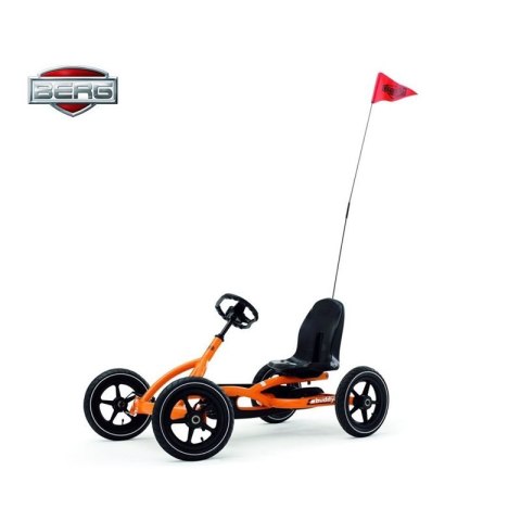 BERG Flaga Bezpieczeństwa do Gokartów Buddy z Masztem Czerwona