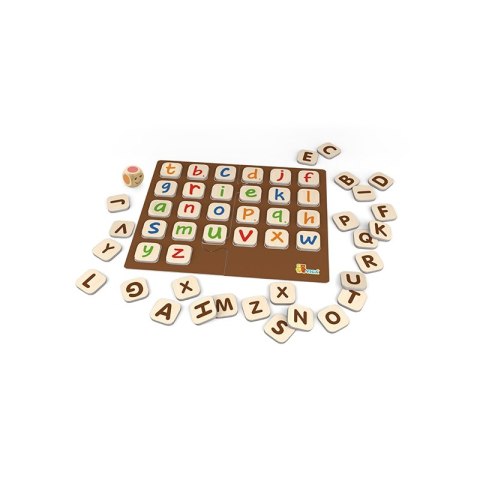 Gra Zapamiętywanie Memo Literki Nauka Alfabetu Viga Montessori