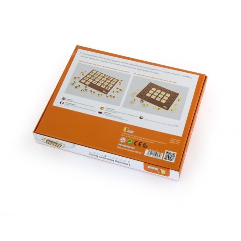 Gra Zapamiętywanie Memo Literki Nauka Alfabetu Viga Montessori