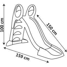 Smoby Zjeżdżalnia KS ślizg 150 cm