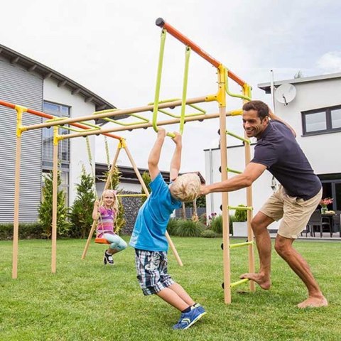Stanowisko gimnastyczne metalowe huśtawka plac zabaw Kettler