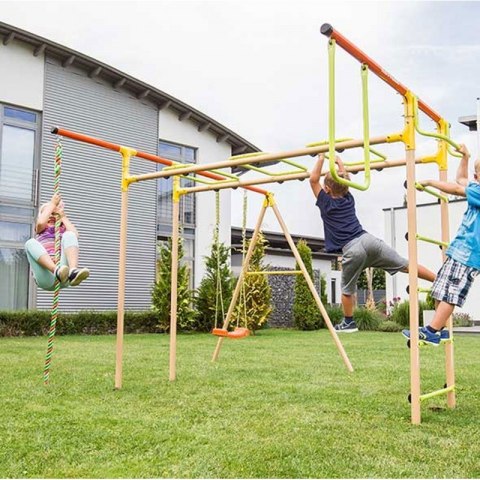 Stanowisko gimnastyczne metalowe huśtawka plac zabaw Kettler