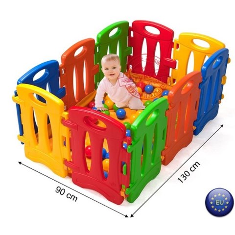 WOOPIE Suchy Basen Kojec Płotek Dla Dzieci Do Domu Ogrodu