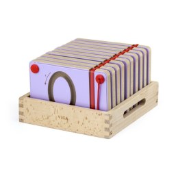 Tabliczki Magnetyczne Nauka Pisania Cyferki Viga Toys Montessori