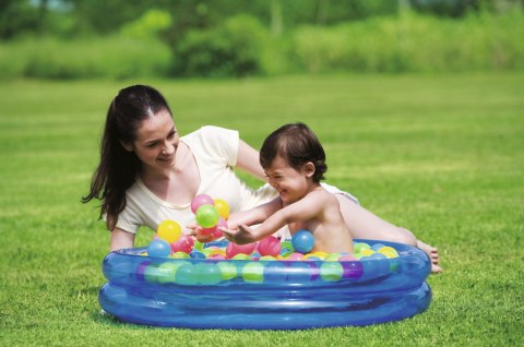 Bestway 51085 BASEN Z PIŁECZKAMI HAPPY TIME 91cmxH20cmX50balls