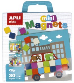 Mini zestaw z magnesami Apli Kids - Miasto