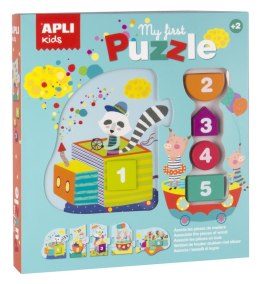 Moje pierwsze puzzle Apli Kids - Pociąg 2+