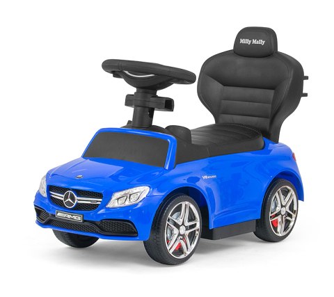 Pojazd z rączką MERCEDES-AMG C63 Coupe Blue
