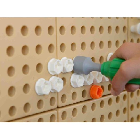 MASTERKIDZ Ręczne Narzędzia 6 Elementów Śrubokręt Klucz - Tablica Naukowo-Edukacyjna STEM