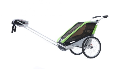THULE Chariot Cheetah 1, przyczepka rowerowa - zielony  