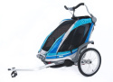 THULE Chariot Chinook 1, wózek/przyczepka rowerowa - niebieski  