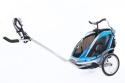 THULE Chariot Chinook 2, podwójny wózek/przyczepka rowerowa - niebieski  
