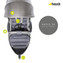 Hauck Rapid 3 wózek składany jedną ręką do 25kg - Charcoal