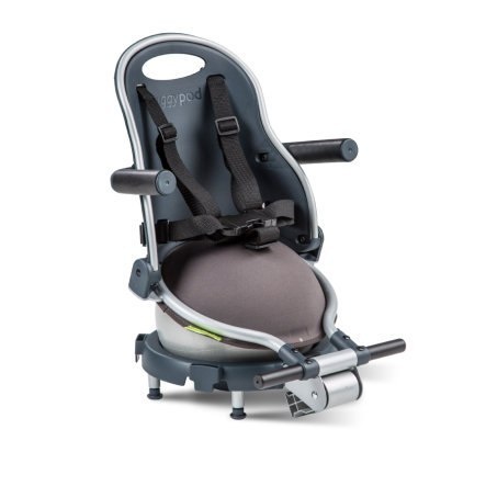 Buggypod Perle Grey - fotelik krzesełko które pasuje do dostawek Lascal BuggyBoard Maxi lub Bugaboo Wheeled Board