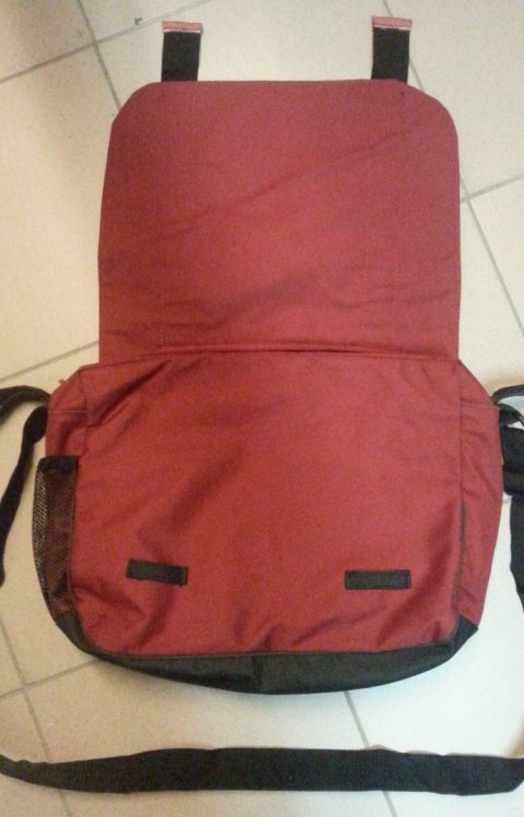 JANE Torba do wózków kolor czerwony