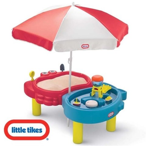 Little tikes Piaskownica Wodny Stół z Parasolem