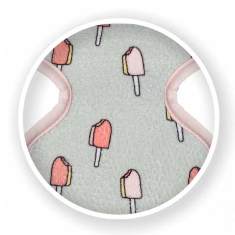 Wkładka antypotowa do fotelików grupa 2/3 15-36kg AEROMOOV Air Layer - Ice Cream