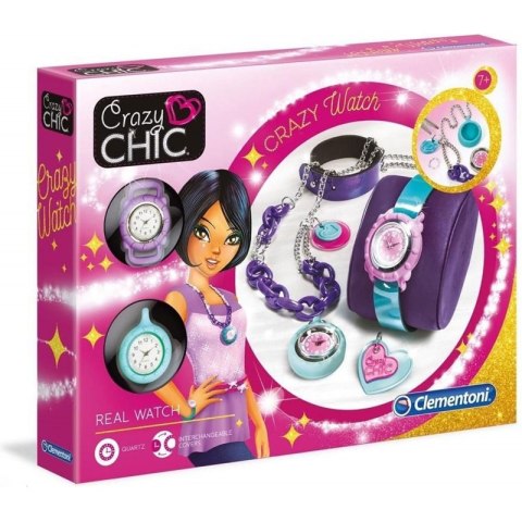 Zestawa Zegarek Crazy Chic Clementoni