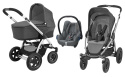 MURA PLUS 4 Concrete Grey Maxi Cosi 3w1 z Cabrio Fix