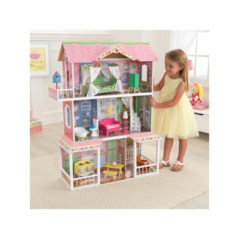 KidKraft drewniany Domek dla lalek Sweet Savannah