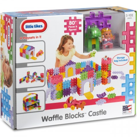 Litle Tikes Klocki Wafle Zamek Księżniczki