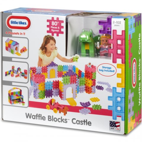 Litle Tikes Klocki Wafle Zamek Księżniczki