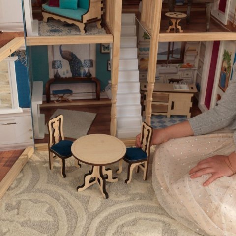 Ogromny Drewniany Domek Dla Dlalek KidKraft Grand Anniversary 20 akcesoriów