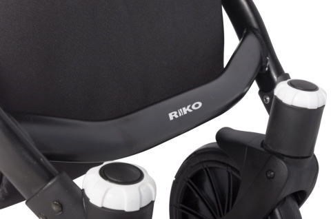 RIKO VILLA Wózek wielofunkcyjny 3w1 z fotelikiem 0-13 kg - TITANIUM