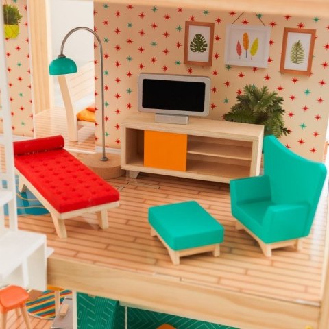 Stylowy Domek Dla Lalek Drewniany Willa Kidkraft