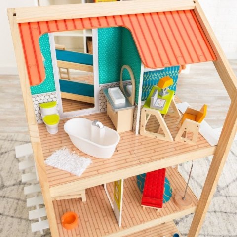 Stylowy Domek Dla Lalek Drewniany Willa Kidkraft