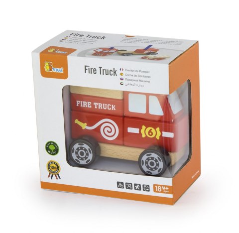 Viga 50203 Klocki Wóz Strażacki