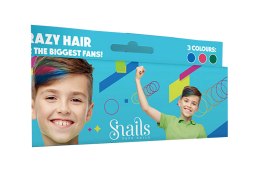 Zmywalne kredy do włosów Boys Hair Chalk Snails - 3szt.