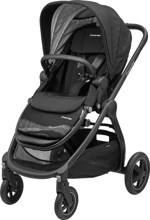 Adorra Maxi-Cosi 2w1 wózek głęboko-spacerowy z gondolą Oria FREQUENCY BLACK