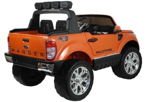 Auto na Akumulator Ford Ranger 4x4 Pomarańczowy LCD