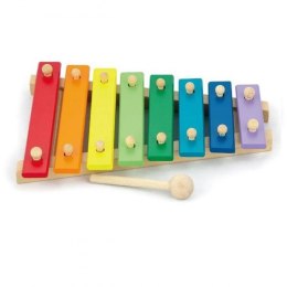 Cymbałki Kolorowe Dzwonki Chromatyczne Drewniane Viga Toys