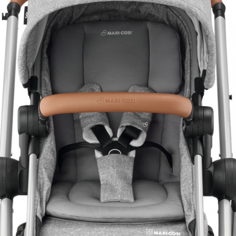 ZELIA Maxi-Cosi 3w1 wózek głęboko-spacerowy - można przekształcić gondolę w siedzisko spacerowe NOMAD GREY + Cabrio Fix Gratis